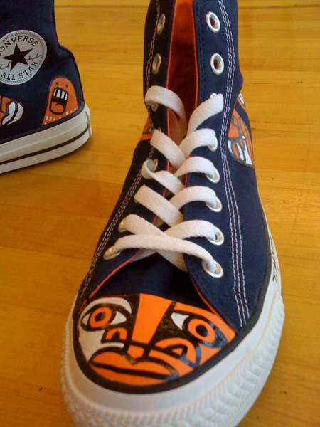 canvas shoes painting. on Canvas Shoes • Private
